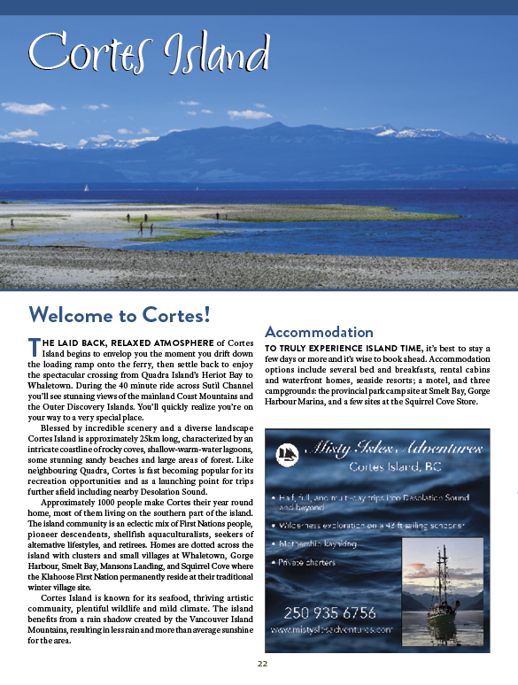 Discovery Islands. British Columbia, Canada
