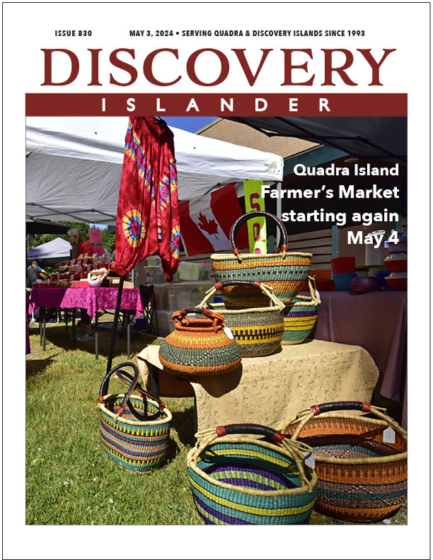 Discovery Islander news and events from Quadra Island, Cortes Island and the Outer Discovery Islands