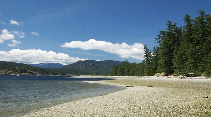 Rebecca Spit Provincial Park, Quadra Island