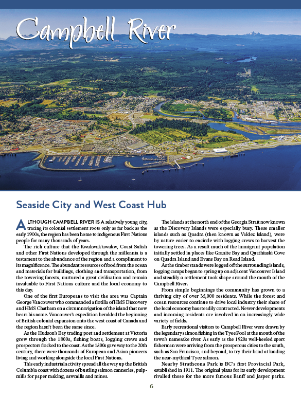Guide to the Discovery Islands, British Columbia, visitor information