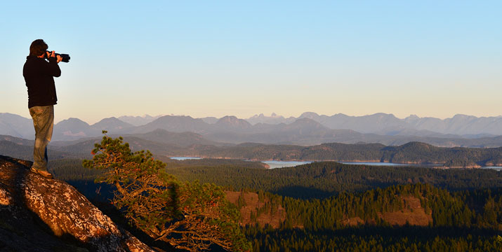 On Chinese Mountains, Quadra Island